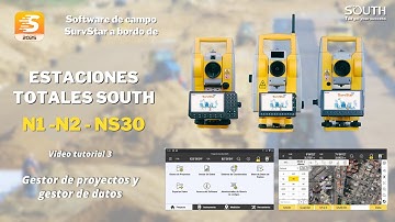 SurvStar a bordo de ET - Video 3 - Gestor de proyectos y gestor de datos