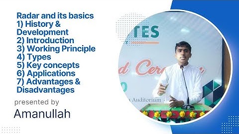 Radar Basics Explained: History, Working, Types, and Applications