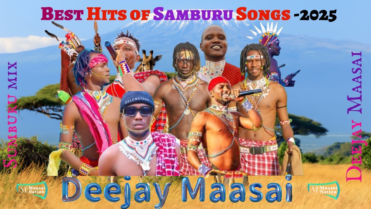 Samburu Sounds Of 2025: Deejay Maasai Ft. Kadro, Chriss, Dilla & Tiffa - Top  #maa #fyp