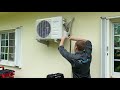 Installation of split air conditioning systems by professional technicians from AEL&L