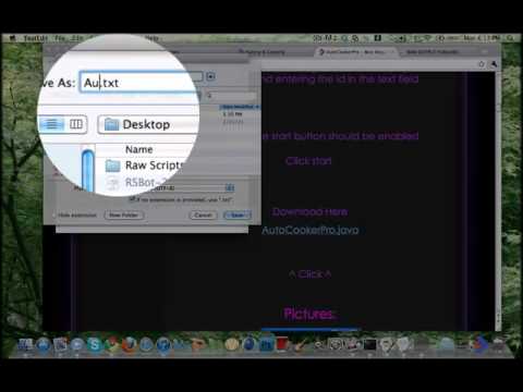 How to properly transfer scripts into RSBot (Mac) [HD]