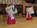 神明社七夕祭 『浦安の舞』 二人舞　（角館總鎭守 神明社）