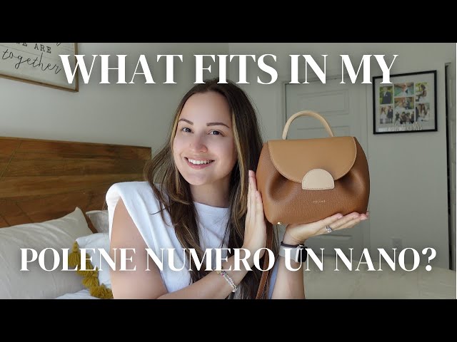 🤍 what fits in #polene numero un nano! 🌸 this is one of the most