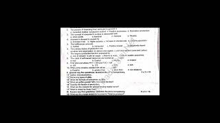 11th Economics - 1st Mid Term Exam 2025 - Question Paper - Tirupattur District - English Medium
