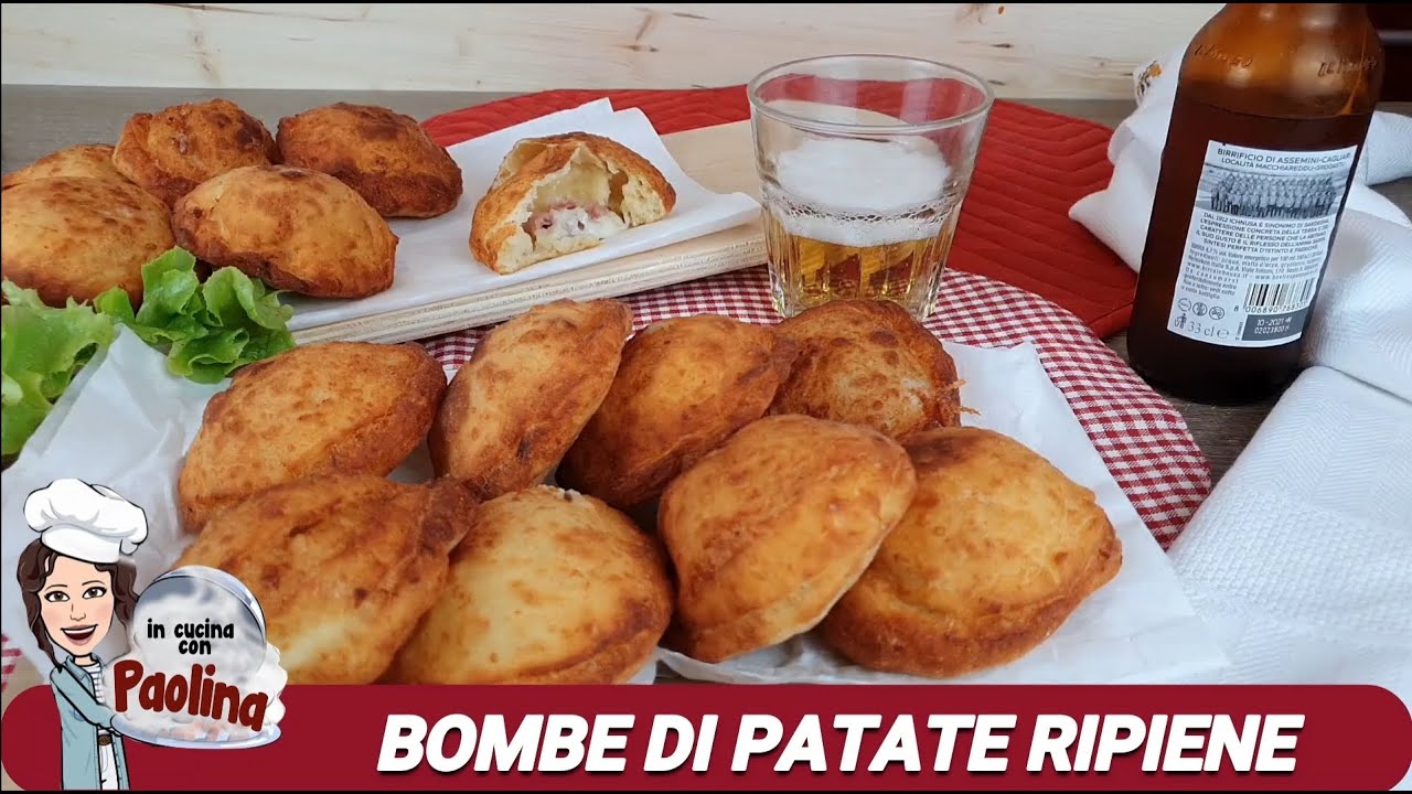 BOMBE DI PATATE FILANTI | In cucina con Paolina