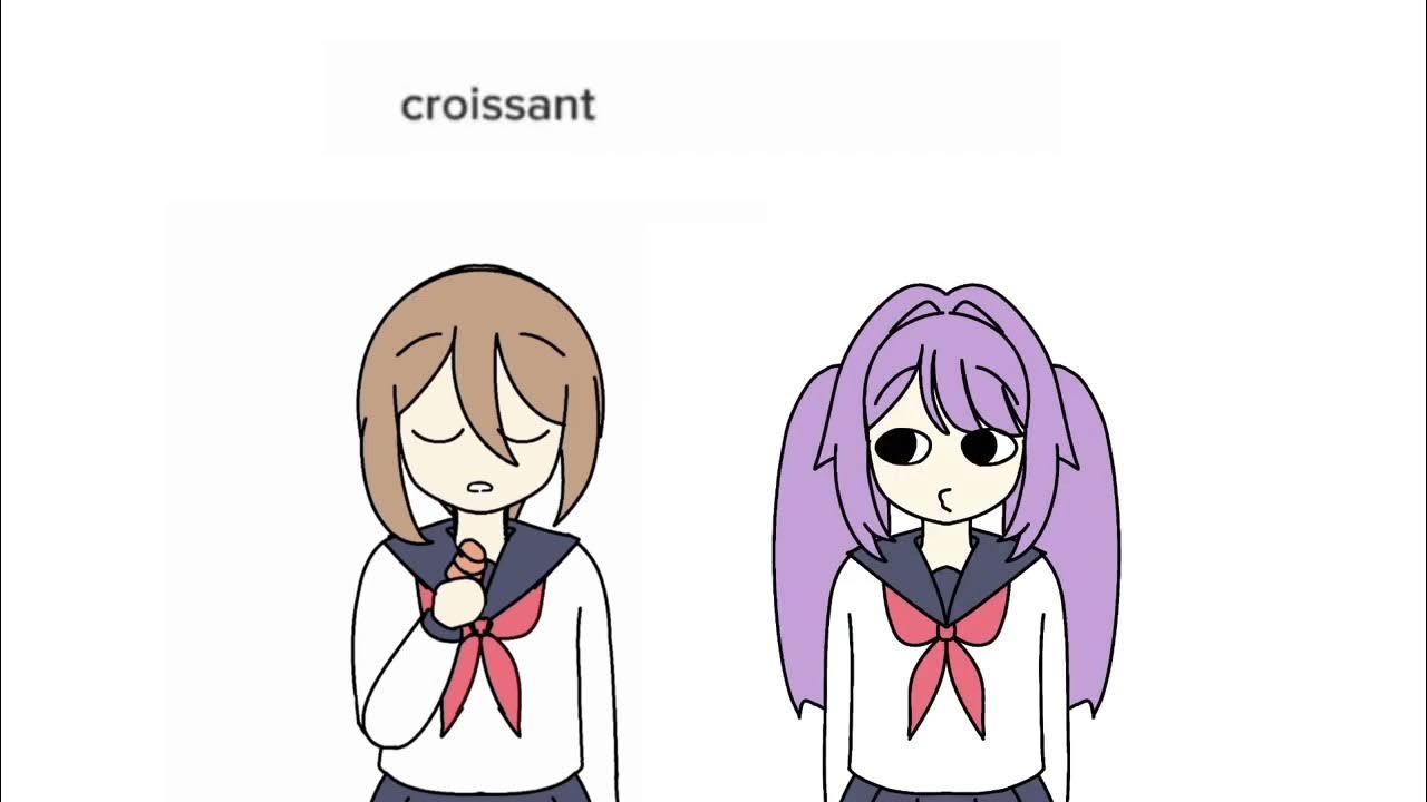 Today, I wanna eat a croissant meme YouTube