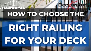 Railing options: how to choose railing for your deck