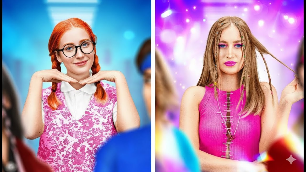 Mein Schwarm datet gleichzeitig zwei Mädchen! Beliebtes Dorfmädchen vs. Unbeliebtes Stadtmädchen