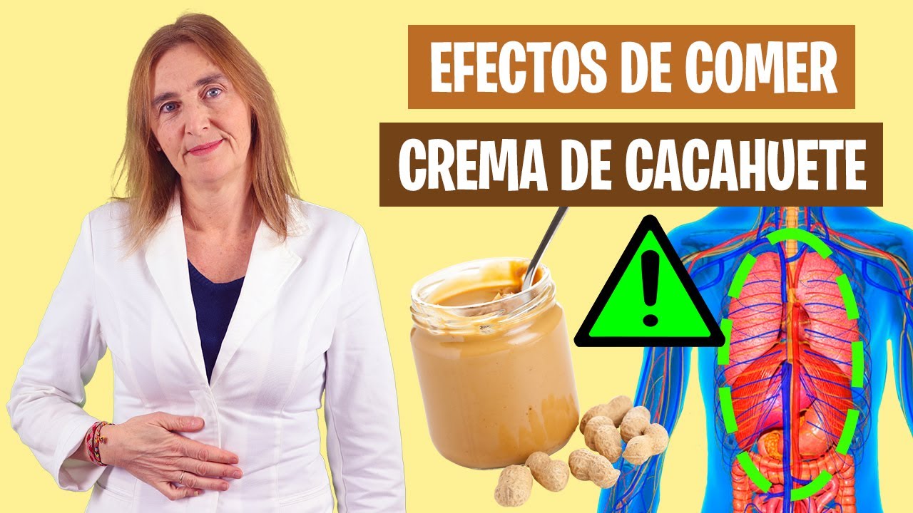 QUÉ TE PASA si TOMAS CREMA de CACAHUETE A DIARIO | Crema de cacahuete | Alimentación real saludable