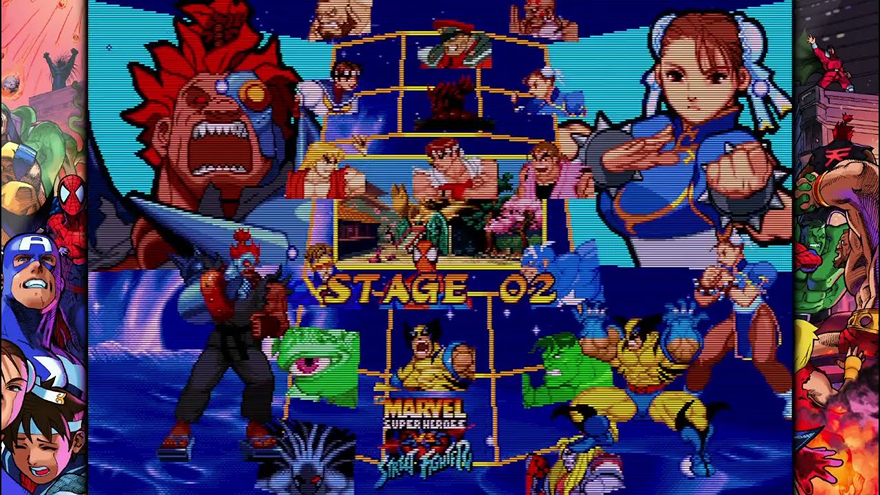 Akuma Super Hard Mode MARVEL vs  CAPCOM Fighting Collection  Arcade Classics