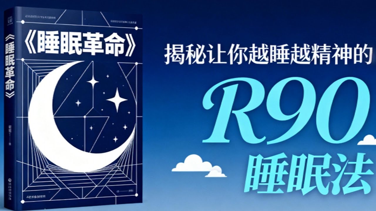 C罗从不睡满八小时！揭秘让你越睡越精神的R90睡眠法| 读书 | 懶人讀書 - YouTube