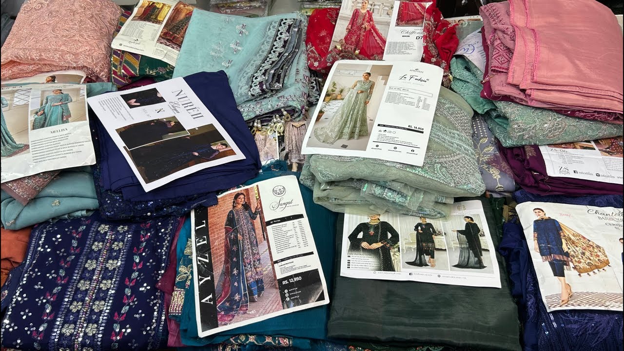 Stock clearance dhamaka sale with best price at AZ Textiles By Zoya Syed in live