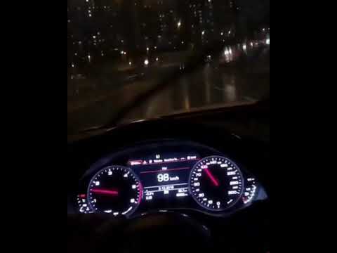 yağmurlu hava araba snap gece | HD araba snapleri |