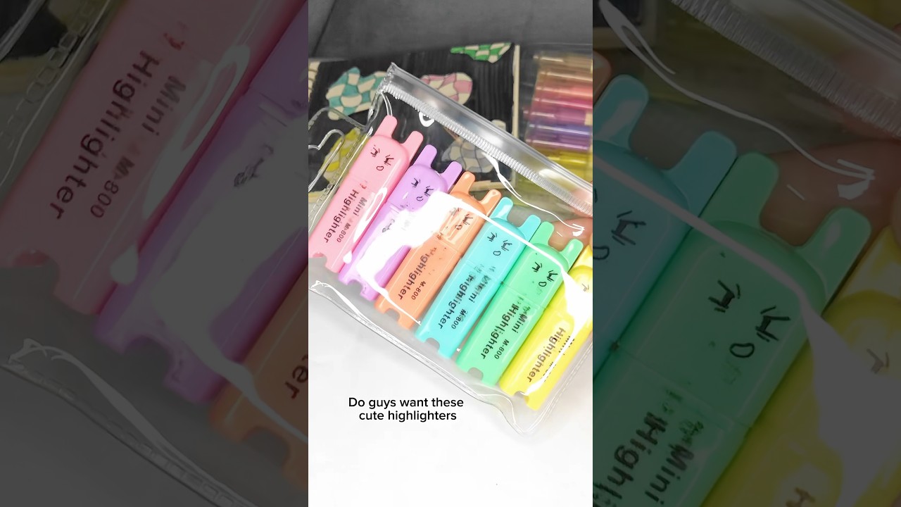 Mini highlighters you should have 