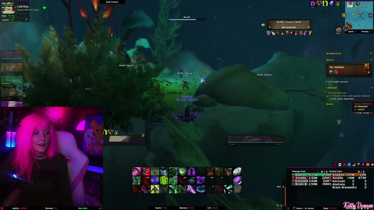 SINKHOLE DELVE FEL RUSH GLICH - SKIP TRASH