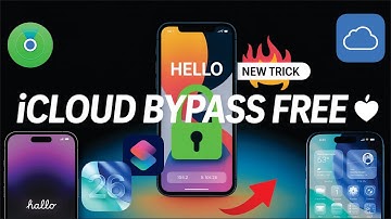 Full New Trick🔥 iPhone Shortcuts iCloud Bypass Free | iOS 18.6.2 & iOS 26 ✅ Remove Apple ID 2025