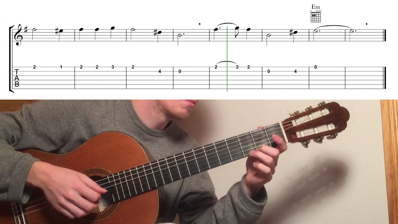 Hoist The Colours Guitar Tutorial Clical Fingerstyle You Hoist The Colours Guitar Tutorial Clical Fingerstyle