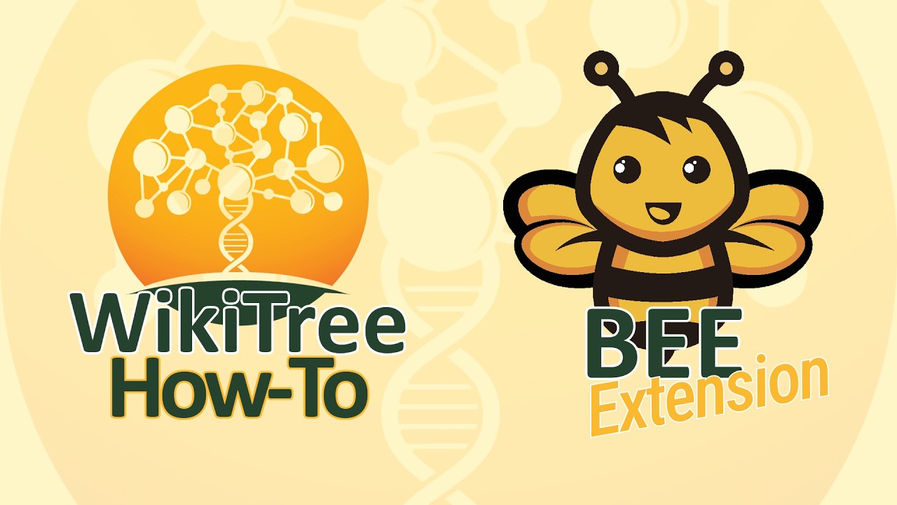 Thumbnail for WikiTree How-To: BEE Extension for Wikidata