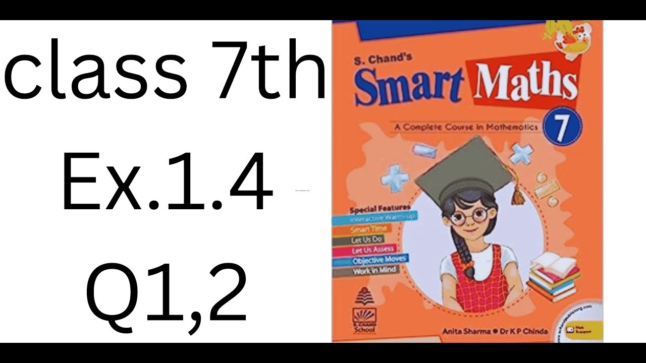 #schand Class 7 Smart Maths EX.1.4 Q 1,2 with understanding - YouTube