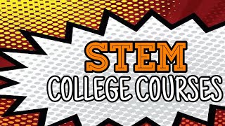 STEM Strand Course List in College