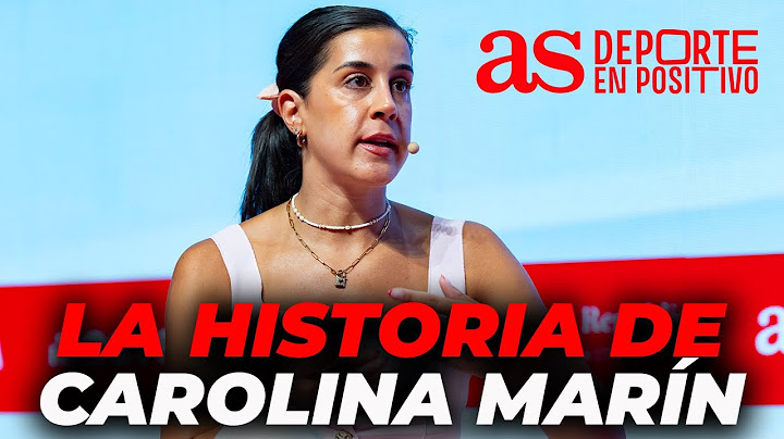 CAROLINA MARÍN: 'NÚMERO UNO EN RESILIENCIA' en el II CONGRESO de AS DEPORTE EN POSITIVO