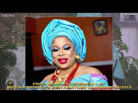 THE ENGAGEMENT CEREMONY OF ARONKYSHAYA RONKE BEN DUDU OLUWOLE IN SHAGAMU Part 1