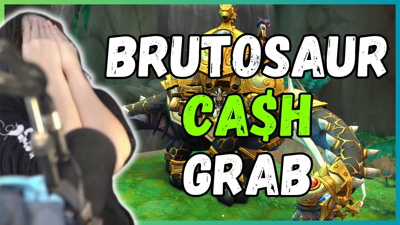BRUTOSAUR CASH GRAB! 🤑🤑 | Zepla learns the Auction House Mount is BACK [World of Warcraft]