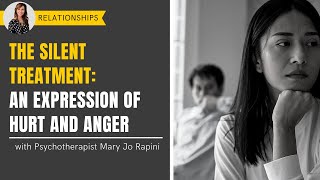 The silent treatment is a cruel expression of hurt and anger. it's
rarely productive almost always makes relationship conflict worse.
this video will dis...
