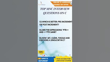 Top C Interview Questions part-14 | XpertChamps Insights #skillstruct