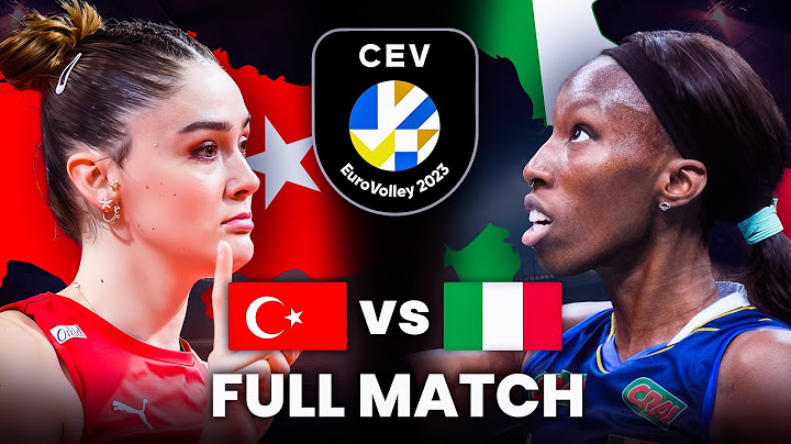 🇹🇷 TURKIYE vs ITALY 🇮🇹 Full Match | CEV EuroVolley 2023