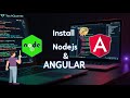 Install Node.js &amp; Angular | Setup First Angular App Step-by-Step [2025]