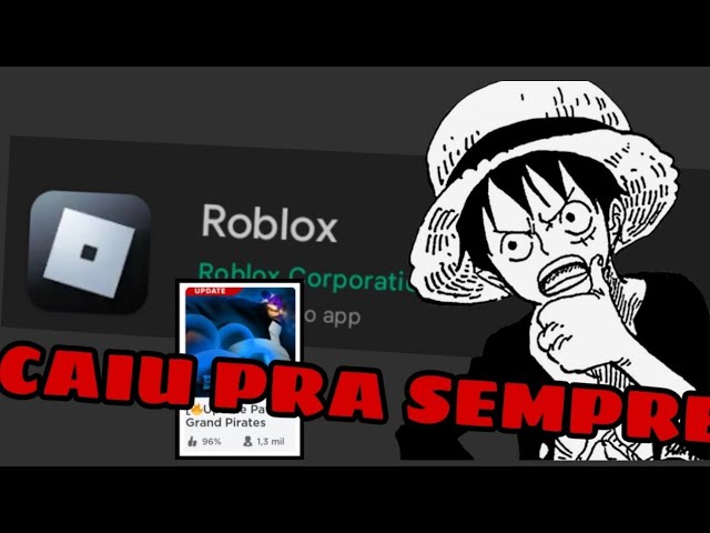 o ROBLOX CAIU DE NOVO. #roblox #robloxshorts #shorts 