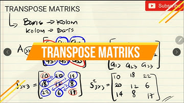 TRANSPOSE MATRIKS