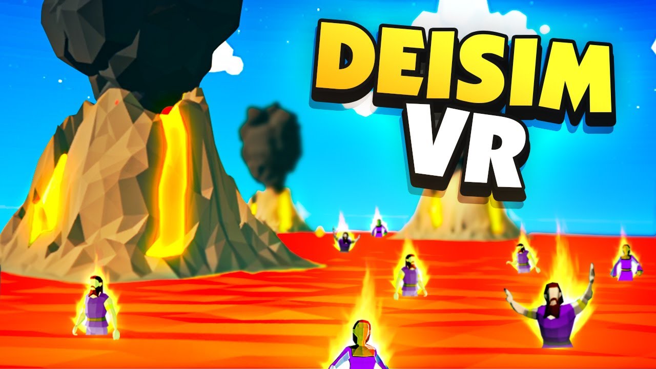 CREATED A WORLD OF LAVA - Deisim VR - YouTube