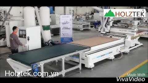 Máy Cắt Khoan Ván CNC Full Line CNC Nesting Holztek | Máy Cắt Ván CNC | Đại Phúc Vinh CNC