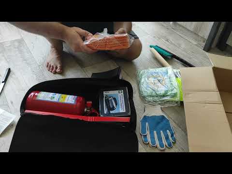 Краткий обзор,распаковка посылки,набор автомобилиста