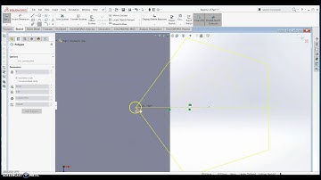 Pentagon in SolidWorks Puzzle Piece