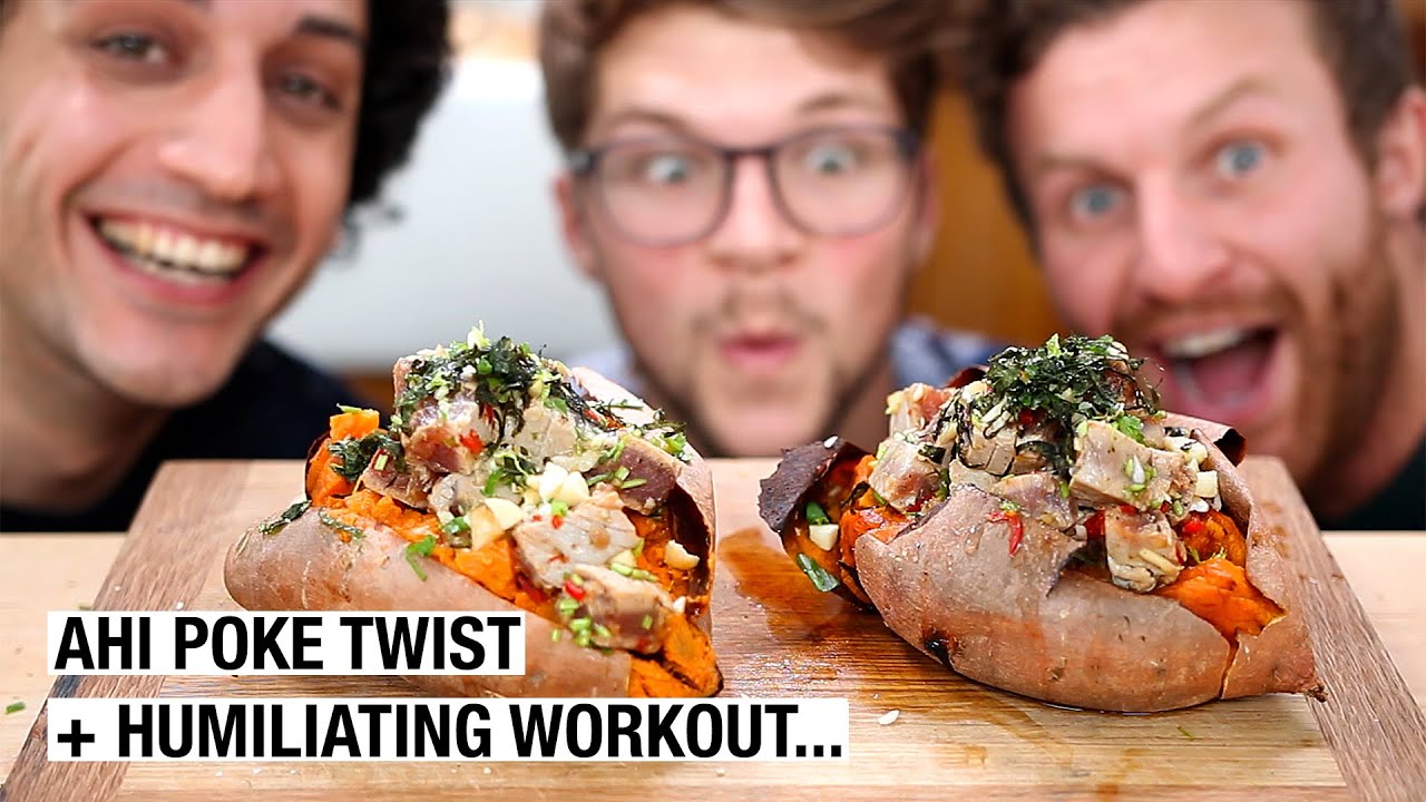 Sweet Potato Jacket & Hawaii Tuna Steak ft. TheLeanMachines YouTube