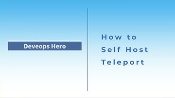 How to self host teleport on AWS Ec2 instance