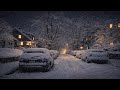 Muffled Wind & Heavy Snowfall | Cozy Ambience for Deep Relaxation