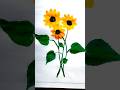 Flower painting idea #flowers #satisfying #art #shorts #painting #artwork #viral #easy#youtubeshorts