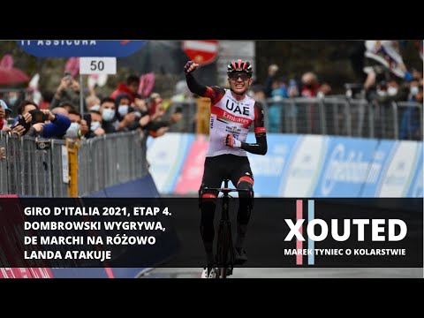 Giro d’Italia 2021, etap 4. Dombrowski wygrywa, de Marchi na różowo, Landa atakuje.