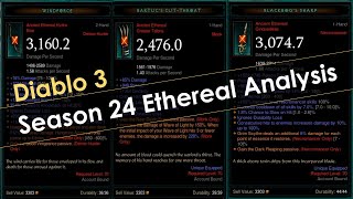 Diablo 3 Season 24 Every Ethereal Item Analyzed (Spoiler Alert)