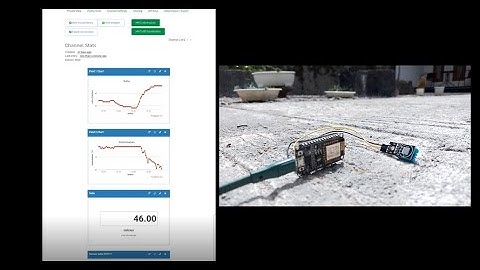 Monitor Suhu dan Kelembaban Jarak Jauh melalui Thingspeak dengan ESP8266 & DHT11
