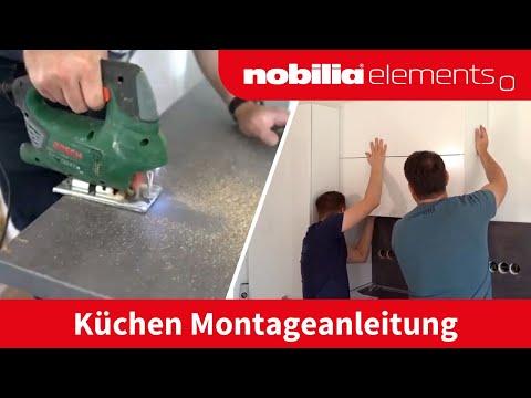 nobilia elements Küche aufbauen | Montageanleitung | schrank-express.de