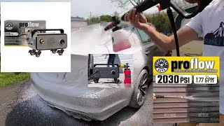 Chemical Guy&#39;s Pro Flow Pressure Washer! Unboxing, Overview, Demonstration, Conclusion.