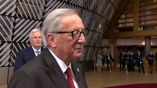 Doorstep By President Jean-Claude Juncker