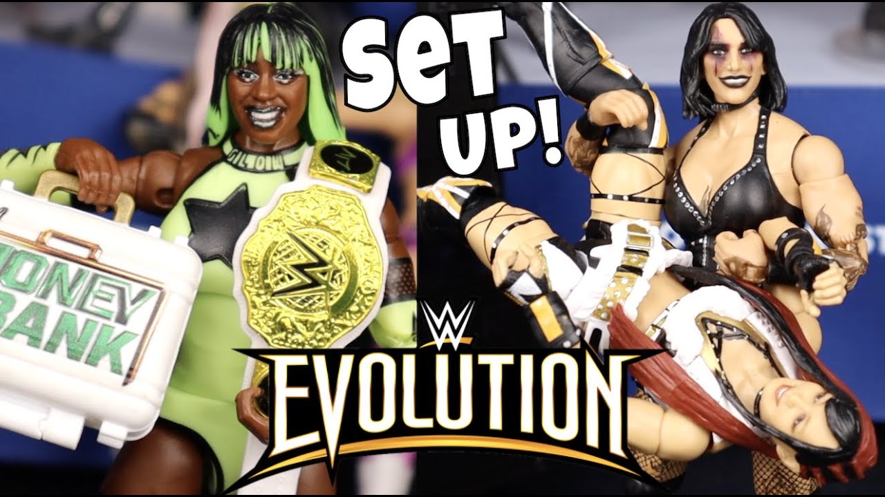 WWE フィギュア Evolutionセット WWE EVOLUTION ACTION FIGURE
