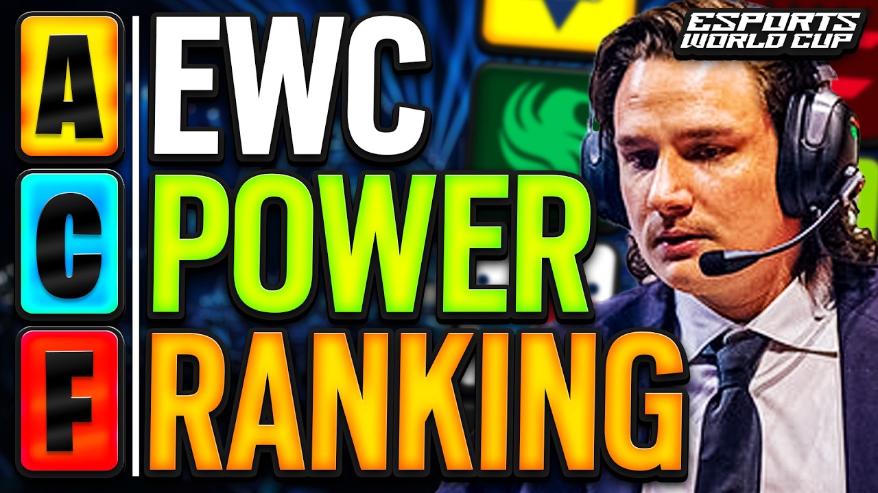 EWC 2026 OVERVIEW AND MY TEAM RANKINGS