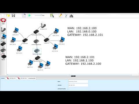 informatica actief netwerken | opdracht 3.9 (LAN, WAN en GATEWAY van een router)